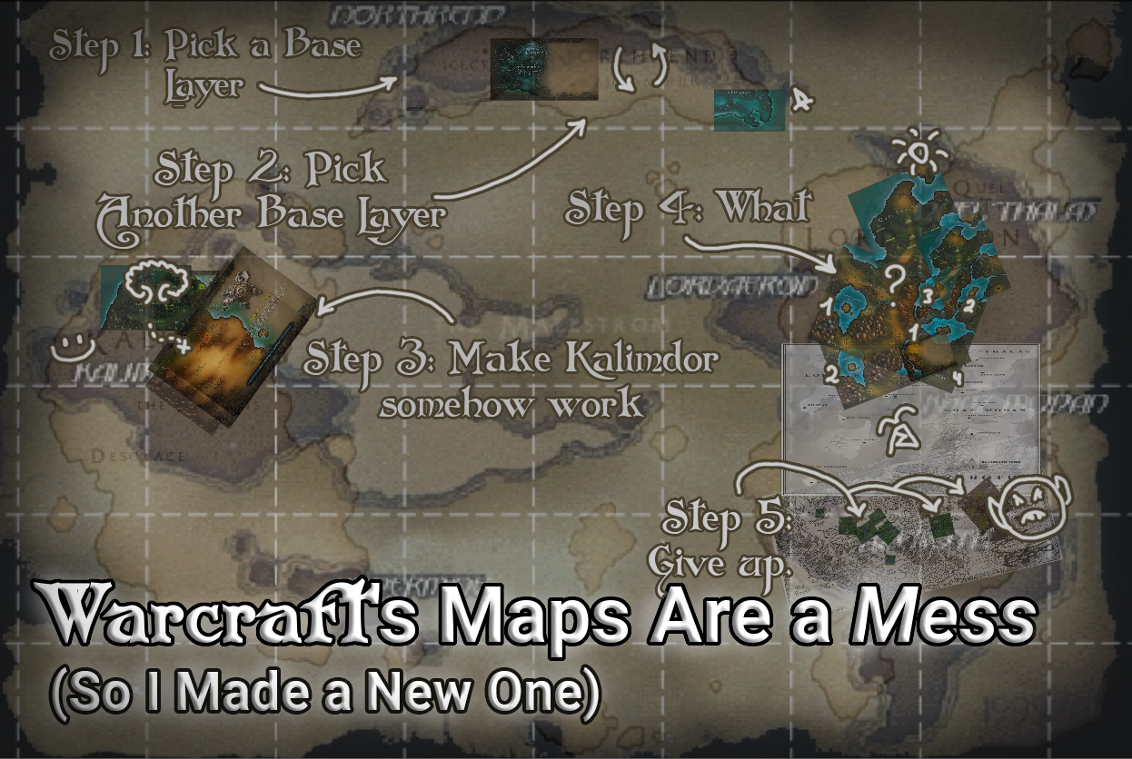 Warcraft Maps Are a Mess So I Made a New One